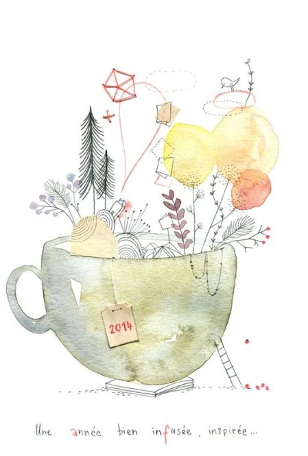 watercolor from leschosettes.canalblog.com